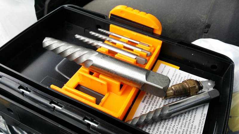 Illustration for article titled Here's How To Remove A Broken Bolt Without Losing Your Mind
